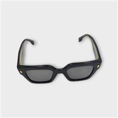 Fendi FE40101I 01A Women's Black Square Frame Sunglasses w/ Pouch